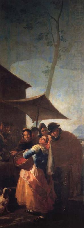 Francisco Goya Haw Seller china oil painting image